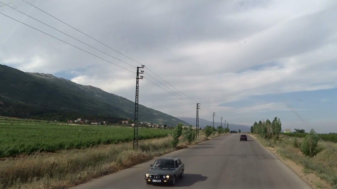 Driving: Lebanon Road Trip: From Kefraya To Kob Elias, Lebanon (2021-05-16)