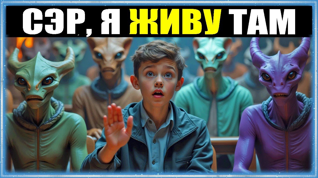 Они рассказывали классу о монстрах миров смерти… не зная, что один из них был в комнате