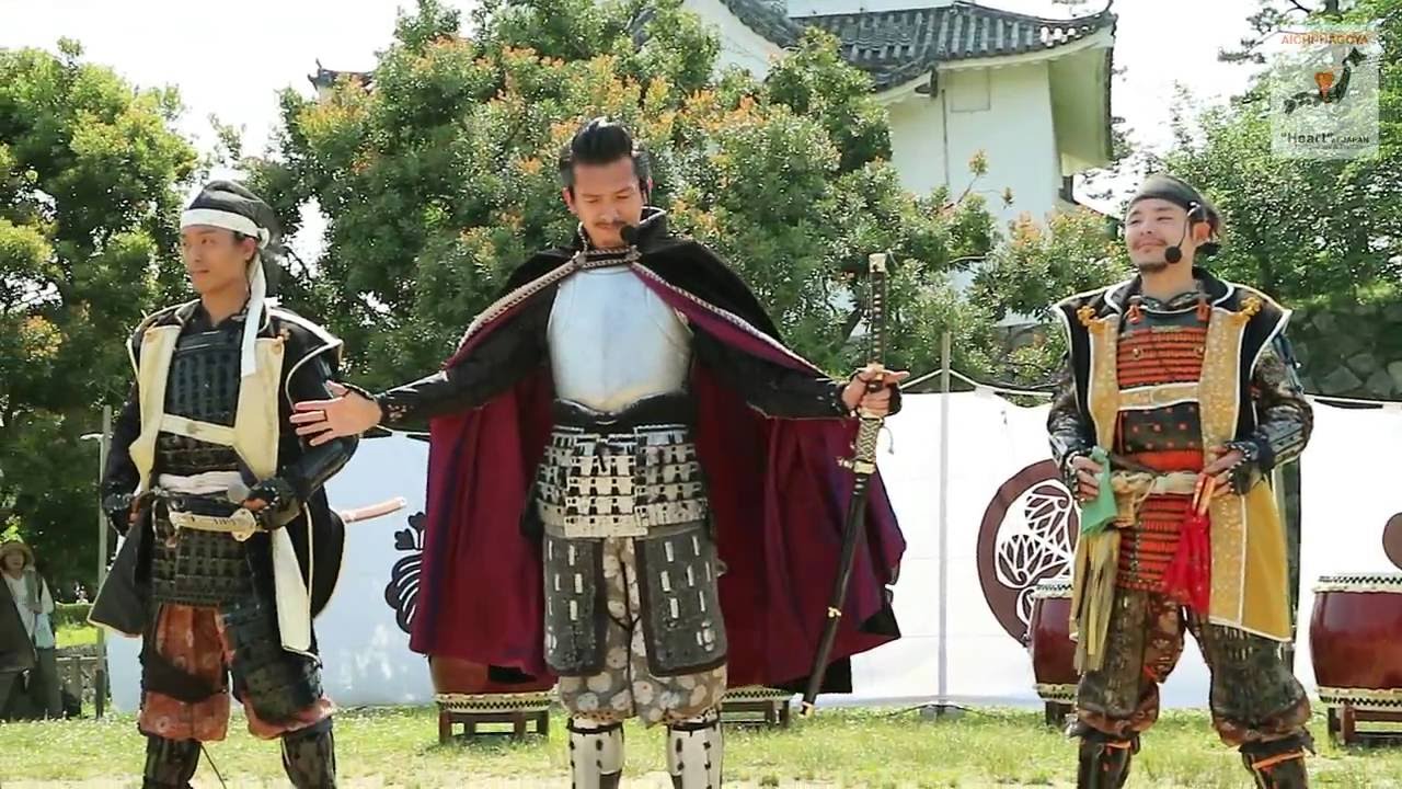名古屋おもてなし武将隊の織田信長公と加藤清正殿、名古屋城でお披露目式！