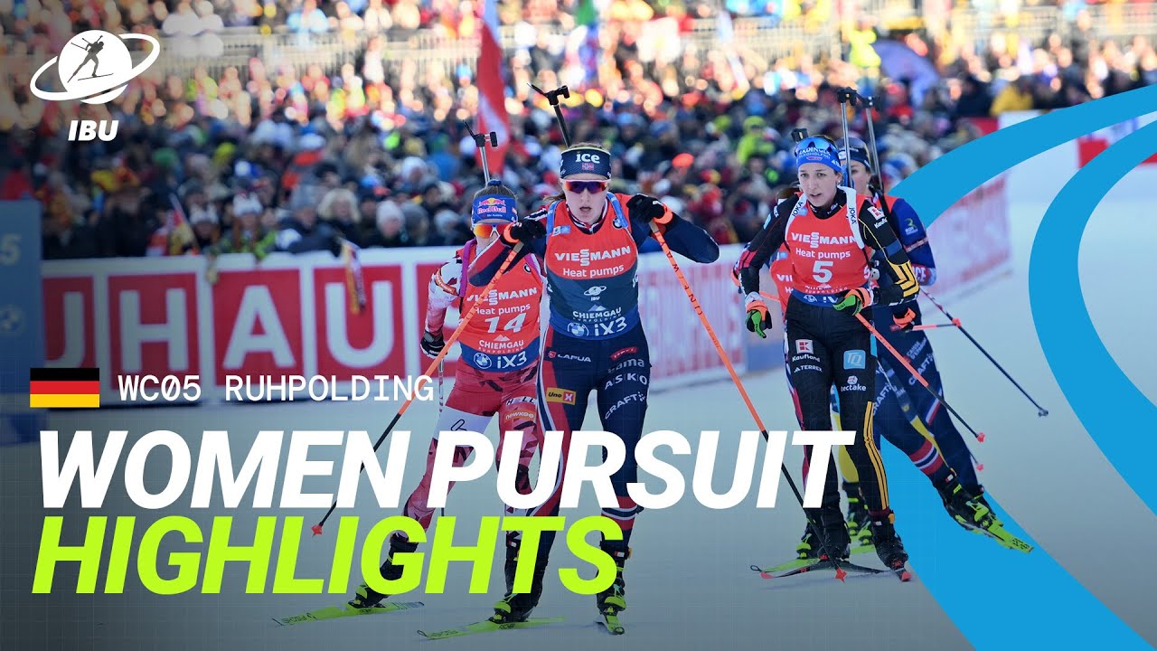 Misses, Comebacks and a Race Turned Upside Down | Women&rsquo;s Pursuit Ruhpolding Highlights