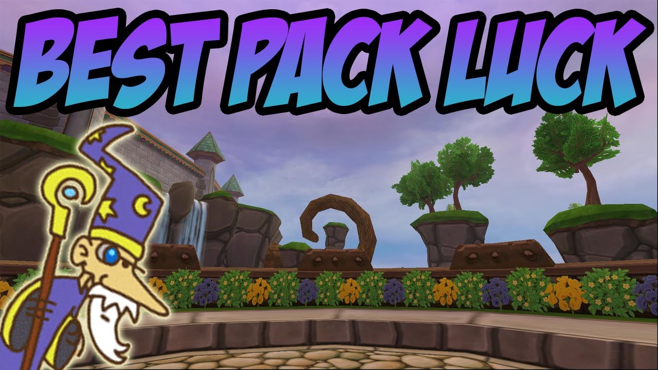 Wizard101: My Luckiest Pack Opening