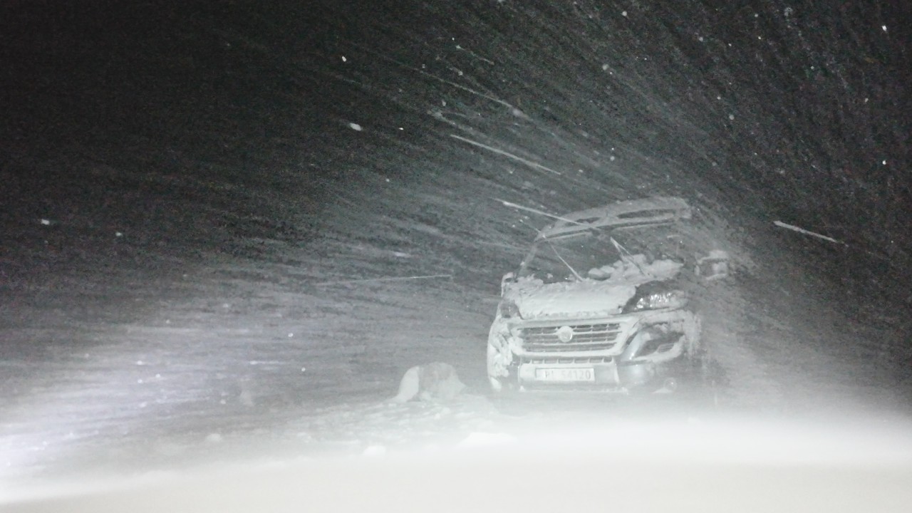 Surviving BLIZZARD & SNOW STORM! My 3rd Winter of Extreme Van Life. Cozy RV Snowstorm Solo Camping