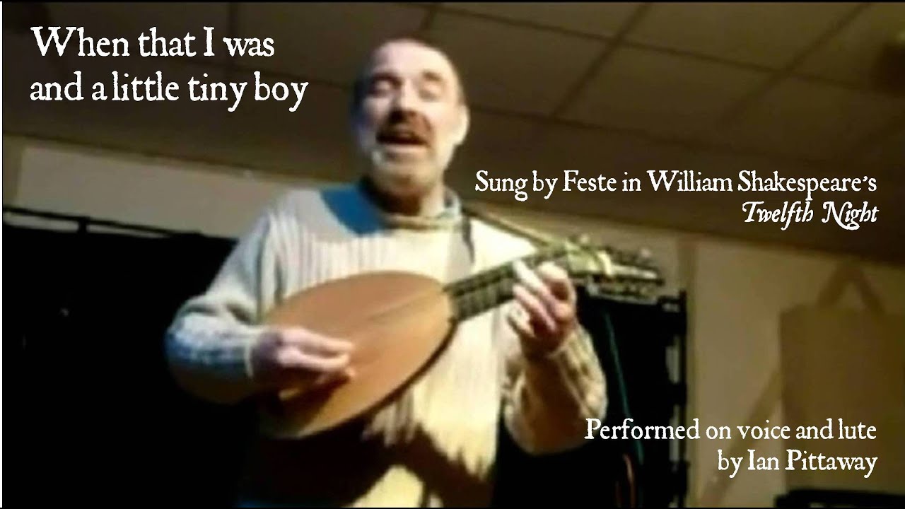 Ian Pittaway : When That I Was And A Little Tiny Boy