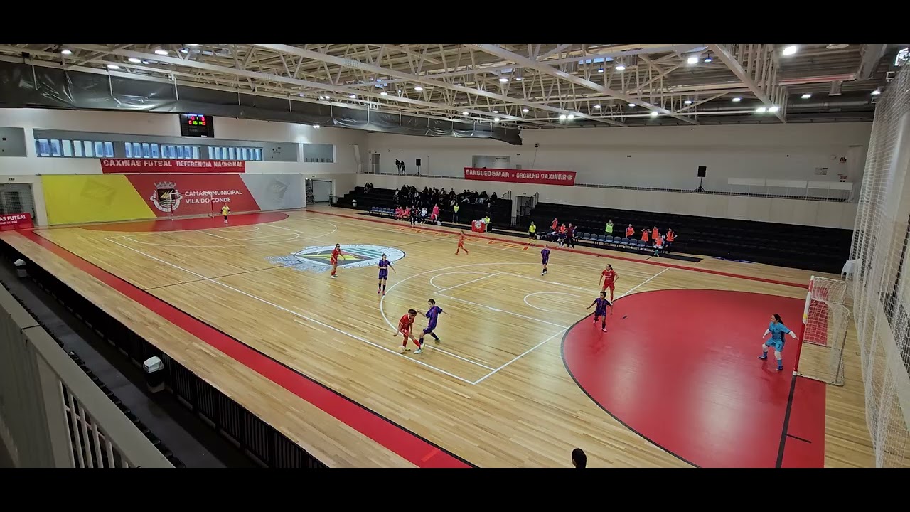 Campeonato Nacional Feminino S15-Caxinas 1-2 Maia Futsal 1-Parte 