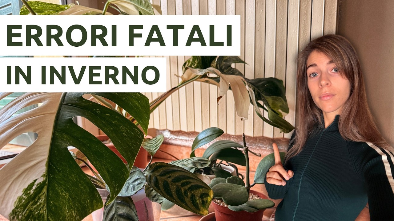 Piante in INVERNO? Evita questi 5 ERRORI!