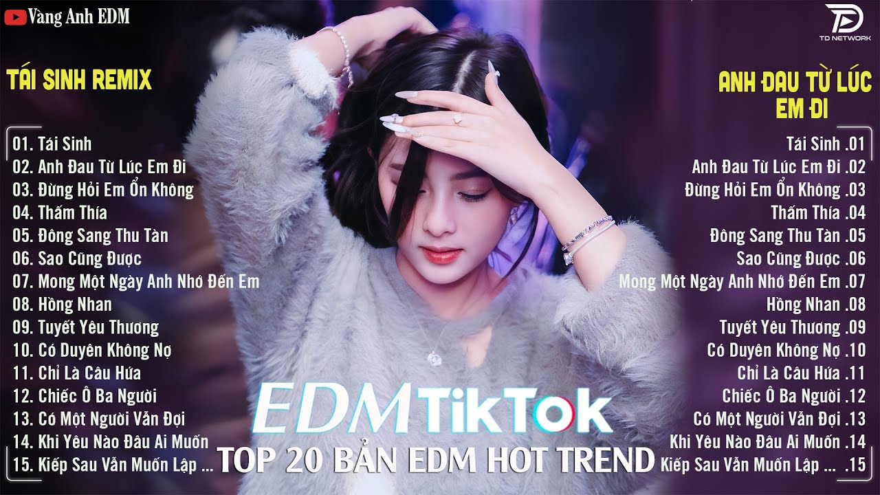 Tái Sinh Remix 🎧 BXH Nhạc Trẻ Remix Hót Tiktok 🎧 Top 20 Bản EDM Triệu View Hay Hơn Bản Gốc