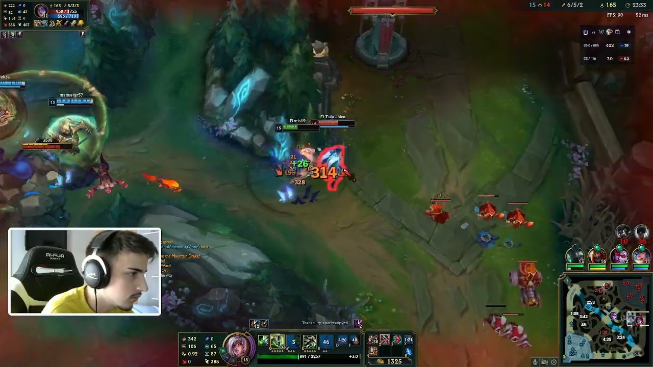 Riven vs Lee sin x1 franco