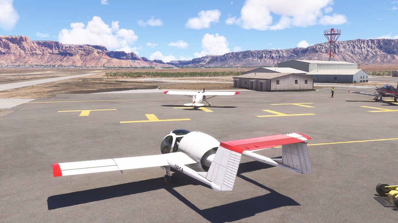Exploring USA National Parks in the Optica with World Update 22 for Flight Simulator 2024