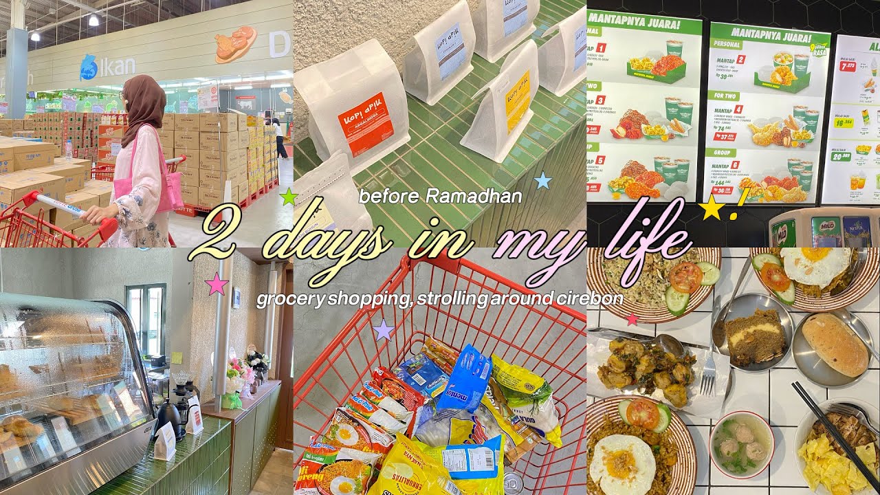 🛒📦 2 days in my life: grocery shopping, strolling around, makan bakmi🥢🥡
