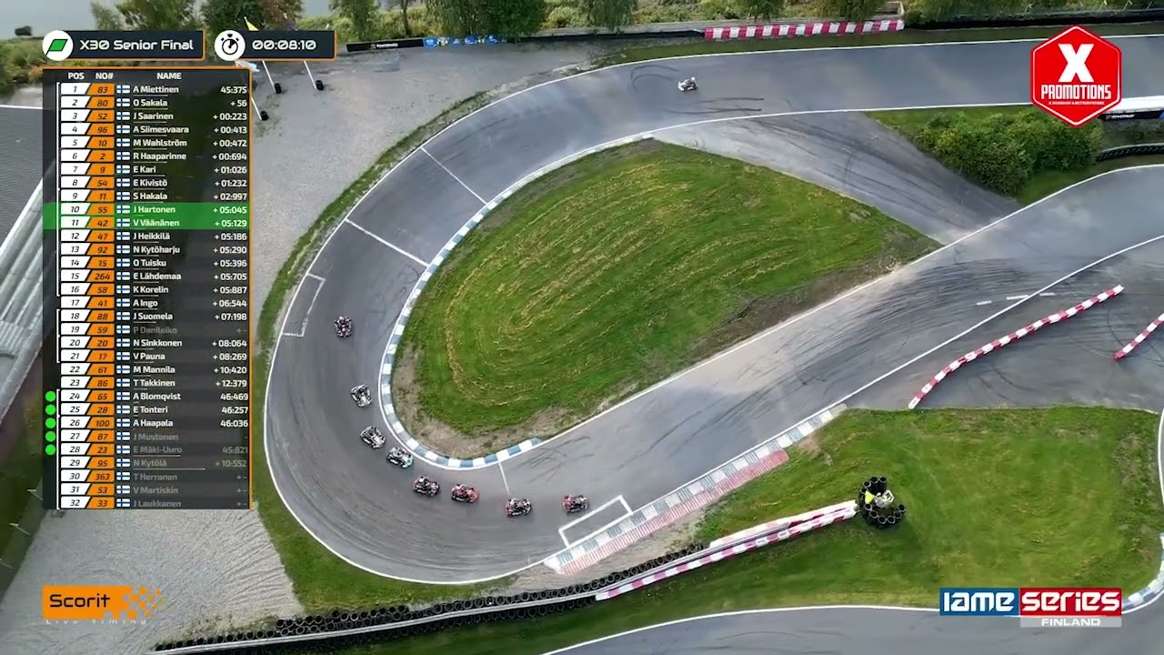 IAME Series Finland 2024 - Alahärmä - Sunday - X30 Senior - Final Highlights