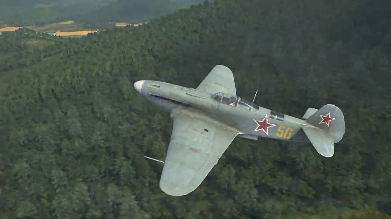Korea. IL2 Series: Yak-9P Fighter