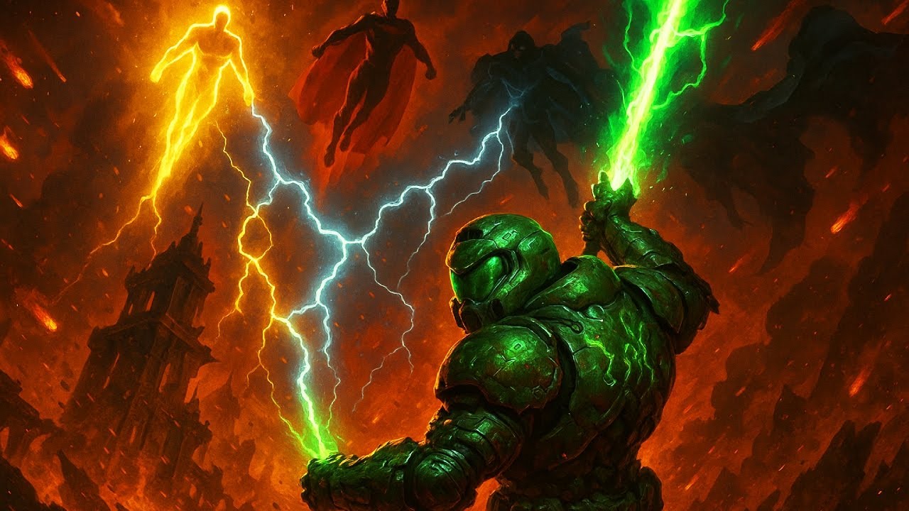 What If The DC Universe Came Into DOOM?