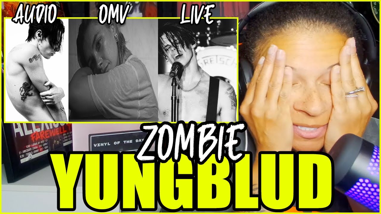YUNGBLUD - Zombie | Аудио, официальное музыкальное видео и реакция на выступление на Bludfest