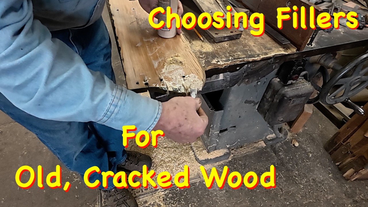 My Choice of Wood Fillers for Old, Cracked Wood | Engels Coach Shop
