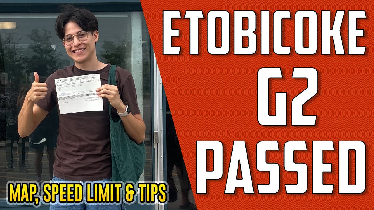 Etobicoke G2 Road test | With Map, Speed Limits, Tips & Road Names
