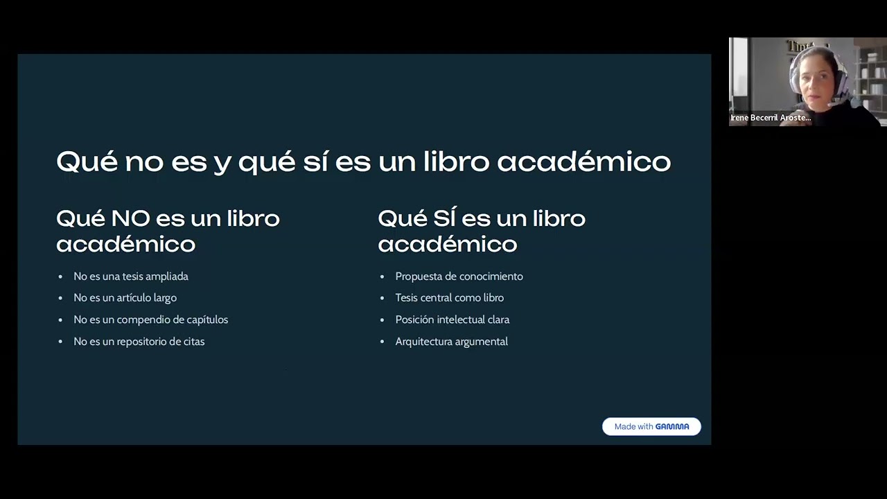 De investigador a autor