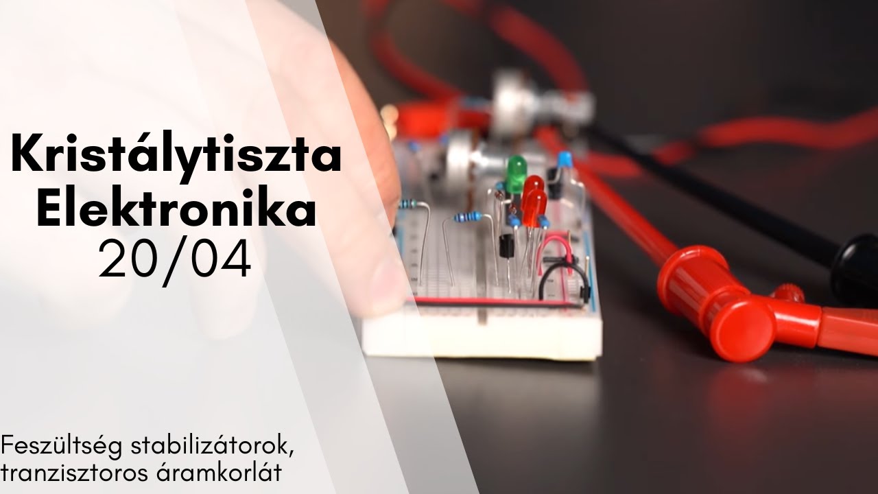 20/04 Feszültség stabilizátorok, tranzisztoros áramkorlát – Áramgenerátor készítése