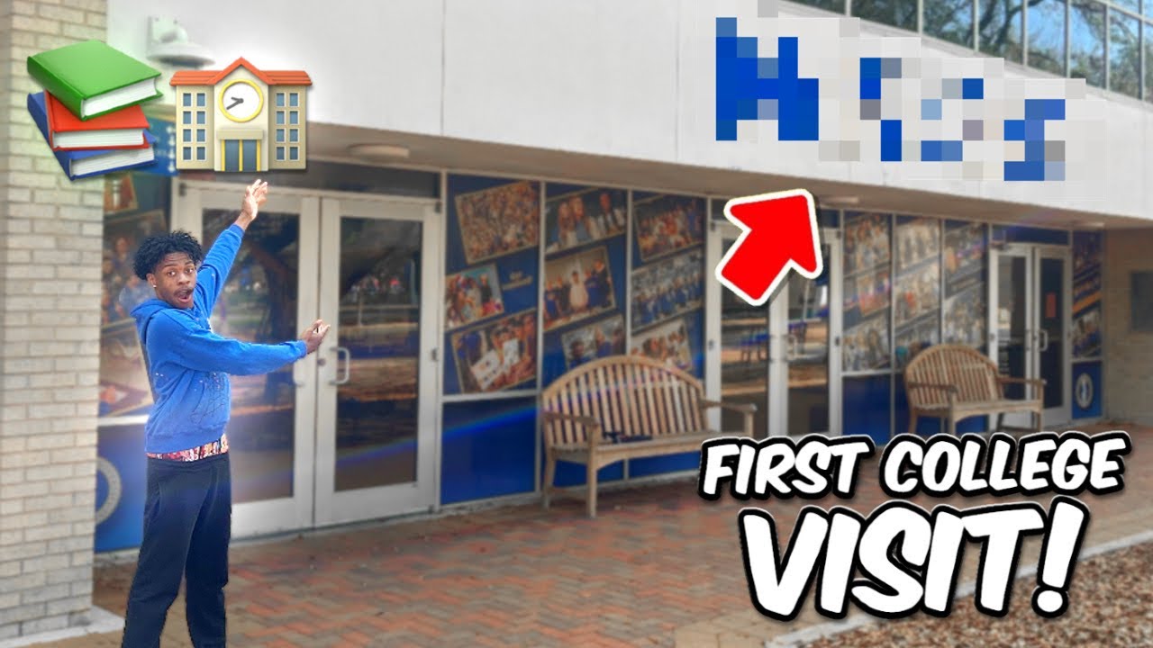 I WENT ON MY FIRST OFFICIAL COLLEGE VISIT…