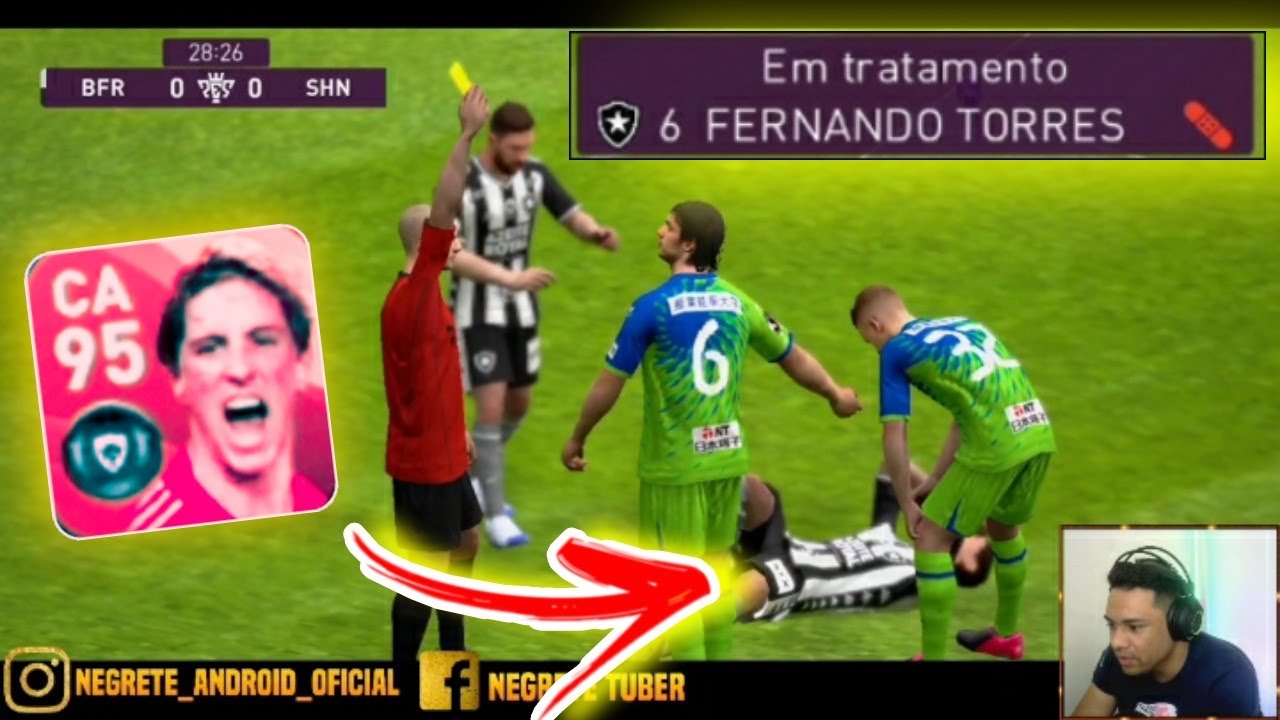 MANDEI O FERNANDO TORRES PARA O HOSPITAL - PES 2020 MOBILE