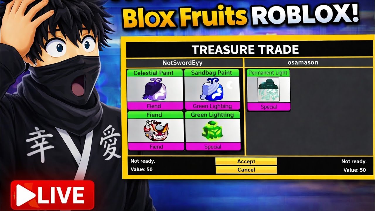 INSANE TRADES 😱🤑 BLOX FRUITS ROBLOX 🔴LIVE