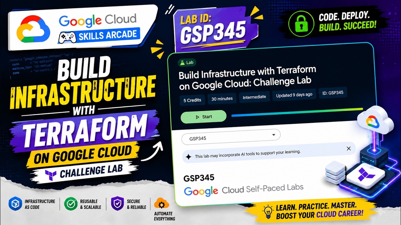Build Infrastructure with Terraform on Google Cloud: Challenge Lab | GSP345 | Solution 🚀