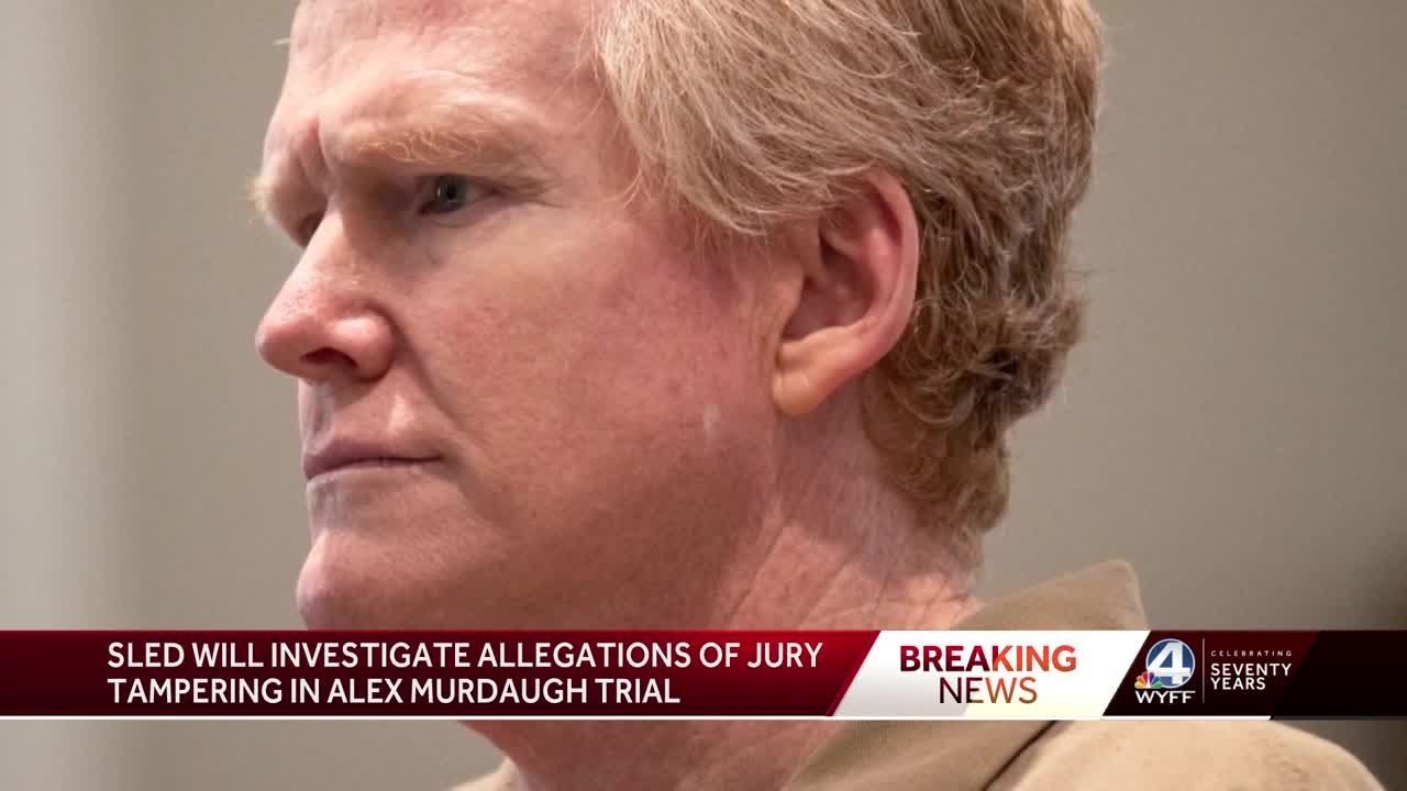SLED investigating jury tampering allegations in Murdaugh trial