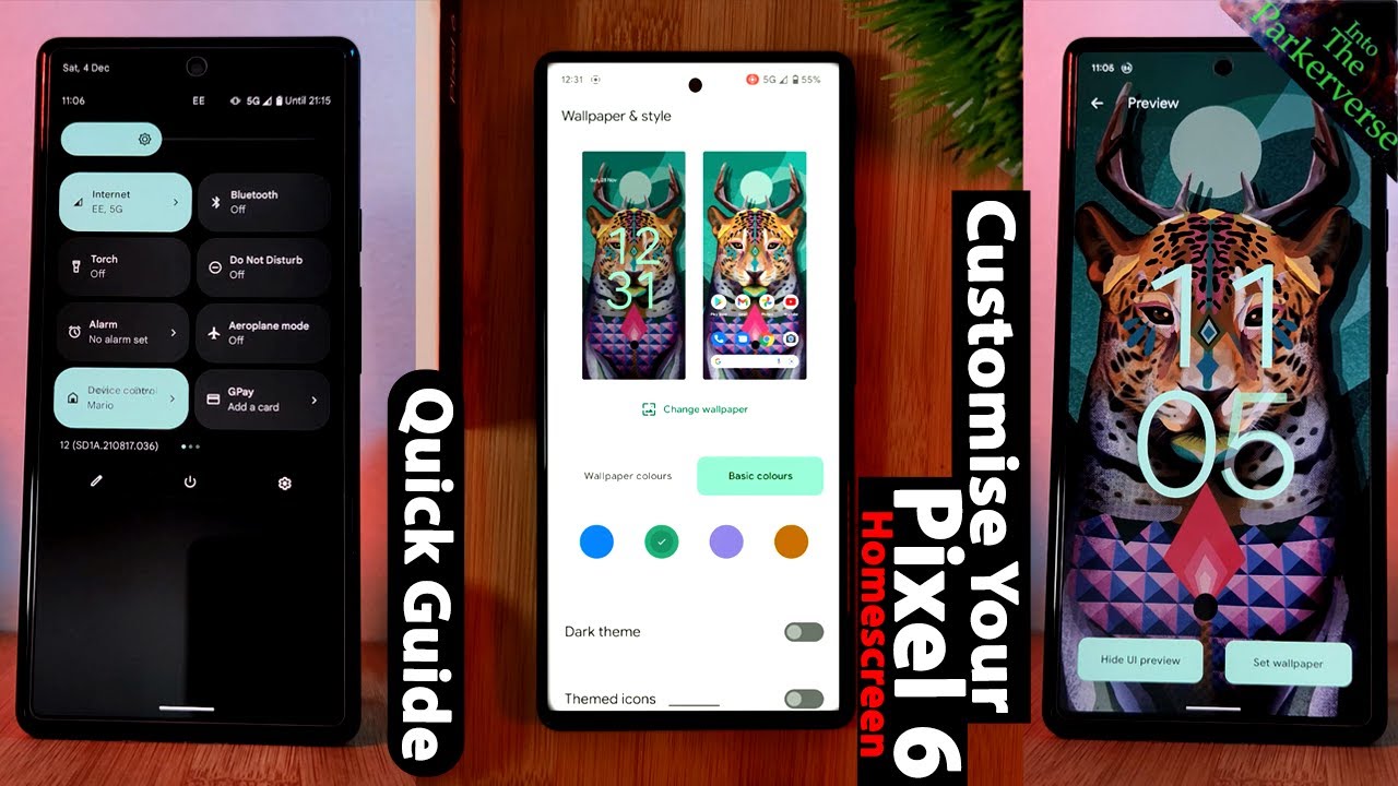 How to Customise Your Pixel 6 & 6 Pro - 2021 Android Quick Guide