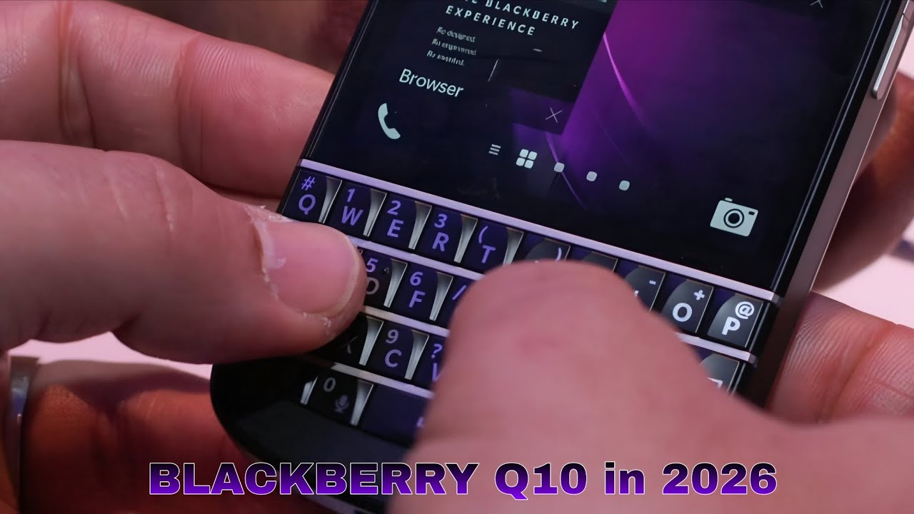Использование Blackberry Q10 в 2026 году / Заменят ли Titan и Clicks Communicator Blackberry?