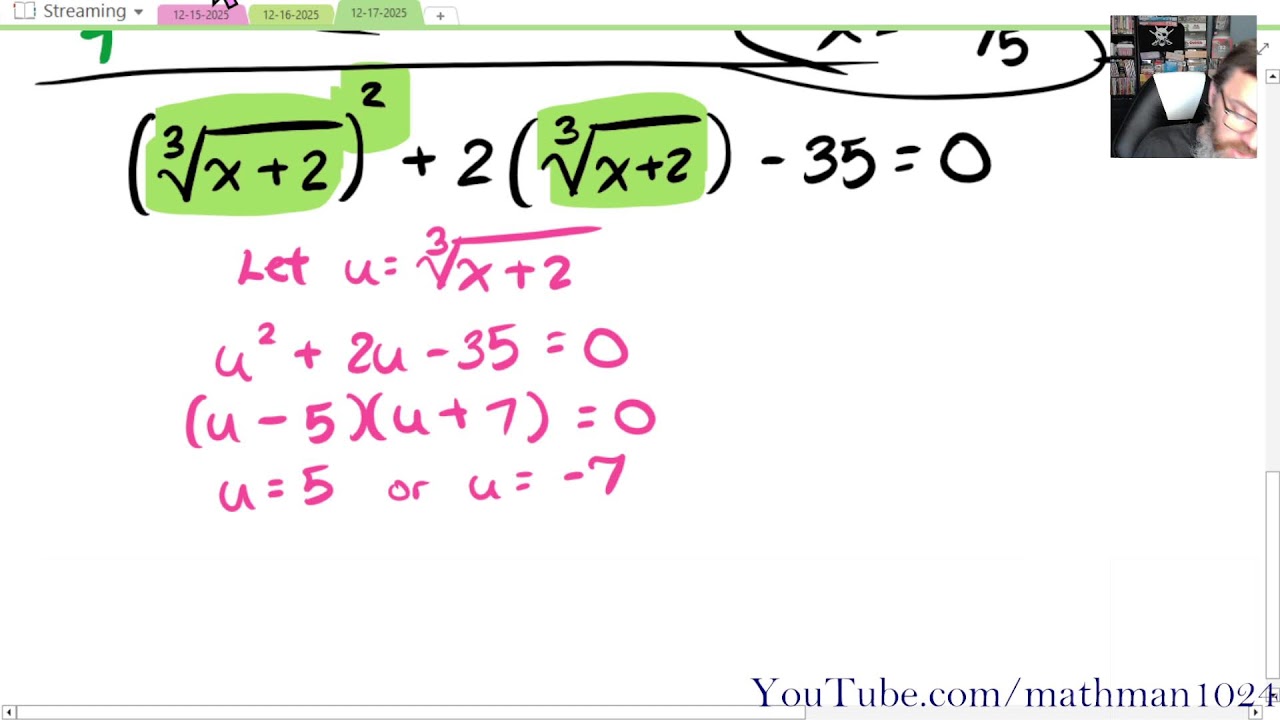 College Algebra - Day 3