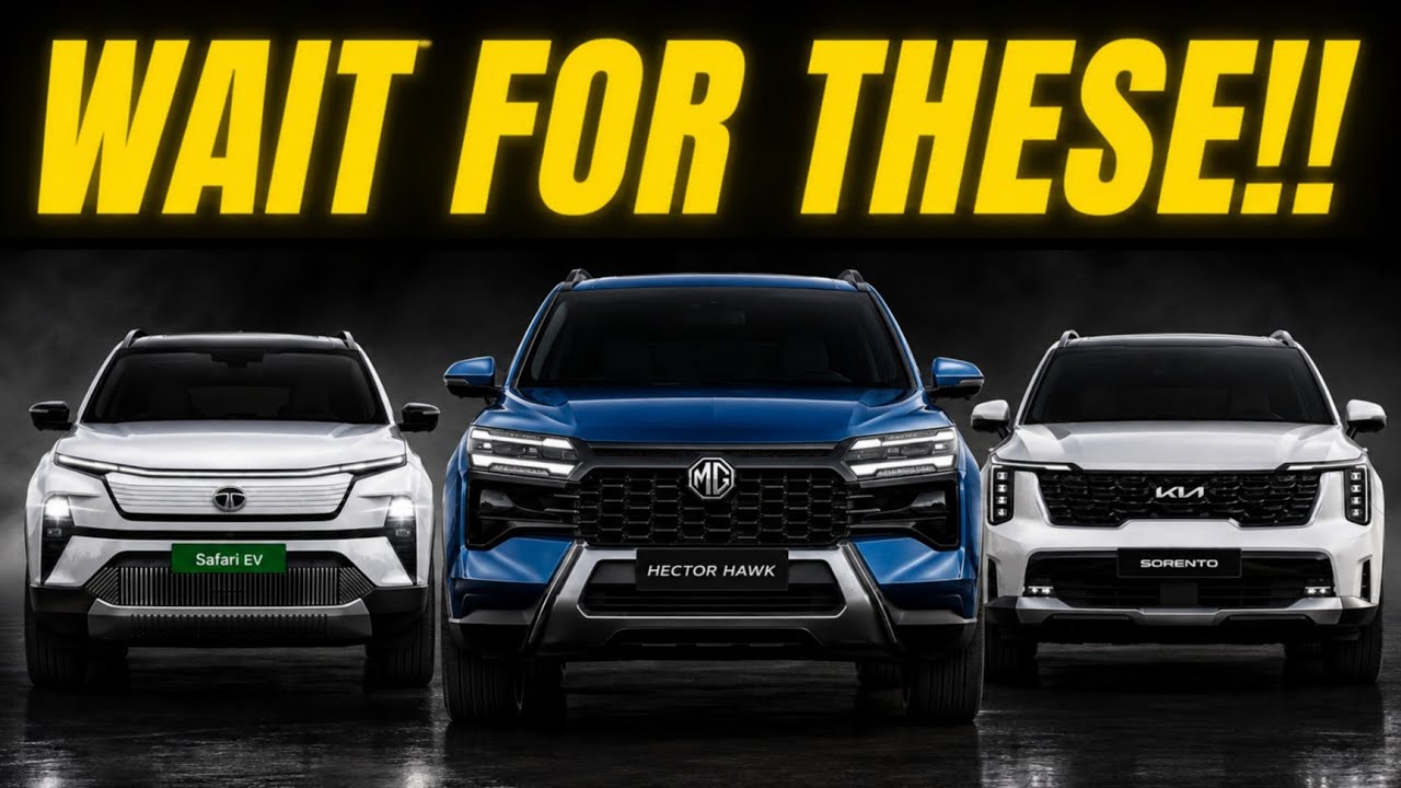 15 Upcoming 7-Seater Cars in India 2026-27!! Safari EV, Hector Tomahawk, Kia Sorento & More 