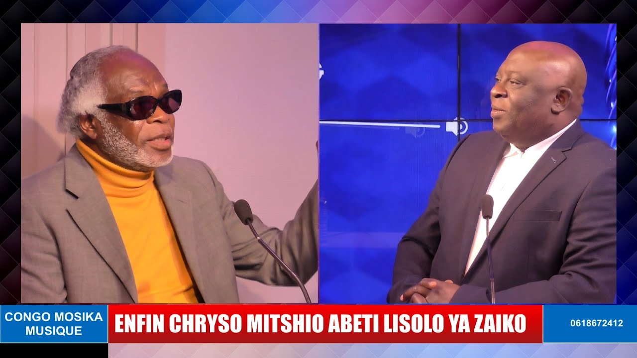 LA VRAIE VERSION SUR LE DEBUT DE ZAIKO LANGA LANGA AVEC  CHRYSO MITSHIO ( 1é secrétaire de l'orch )