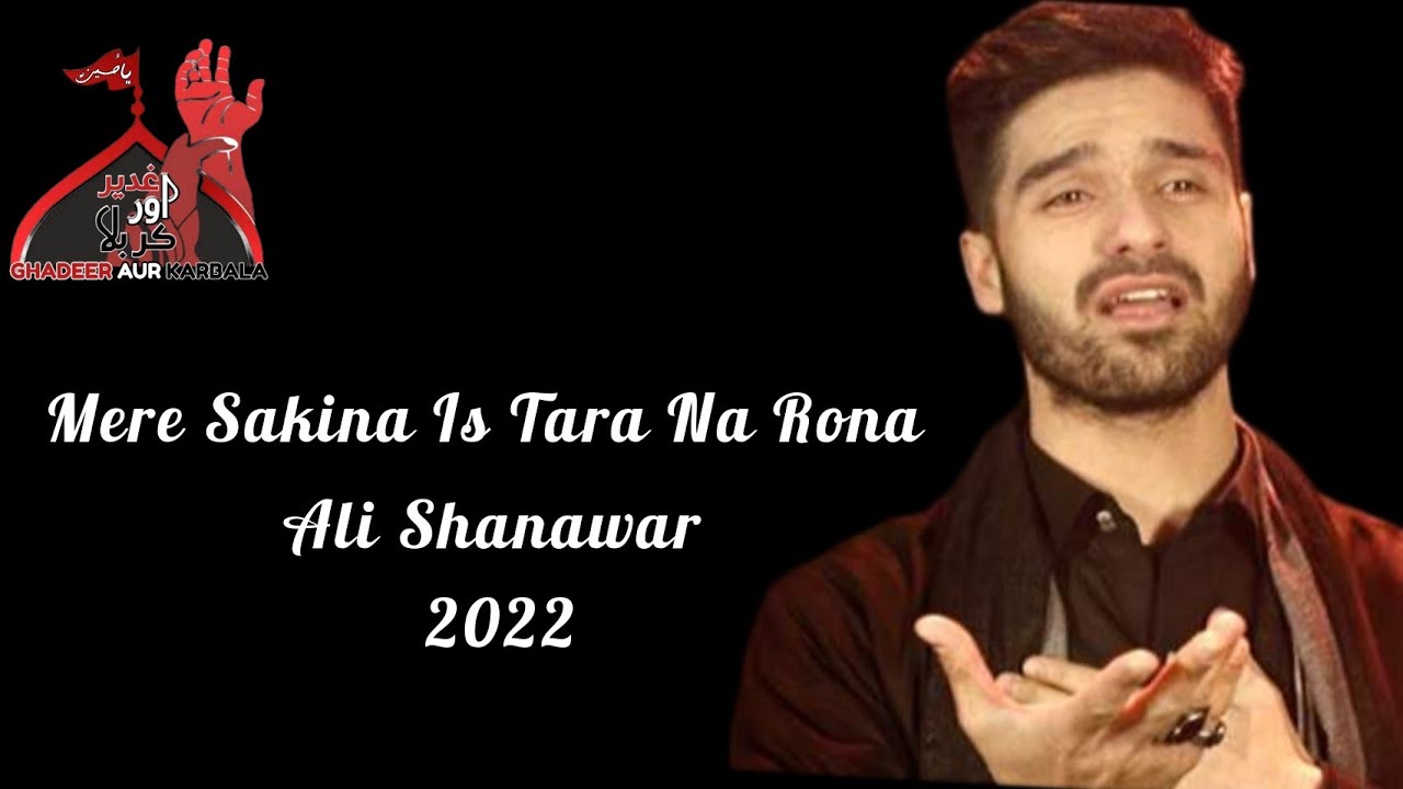 Mere Sakina Is Tara Na Rona / Ali Shanawar 2022 #alishanawar