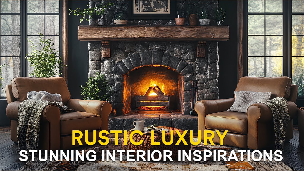 Discover Rustic Luxury in These Stunning Interior Designs!