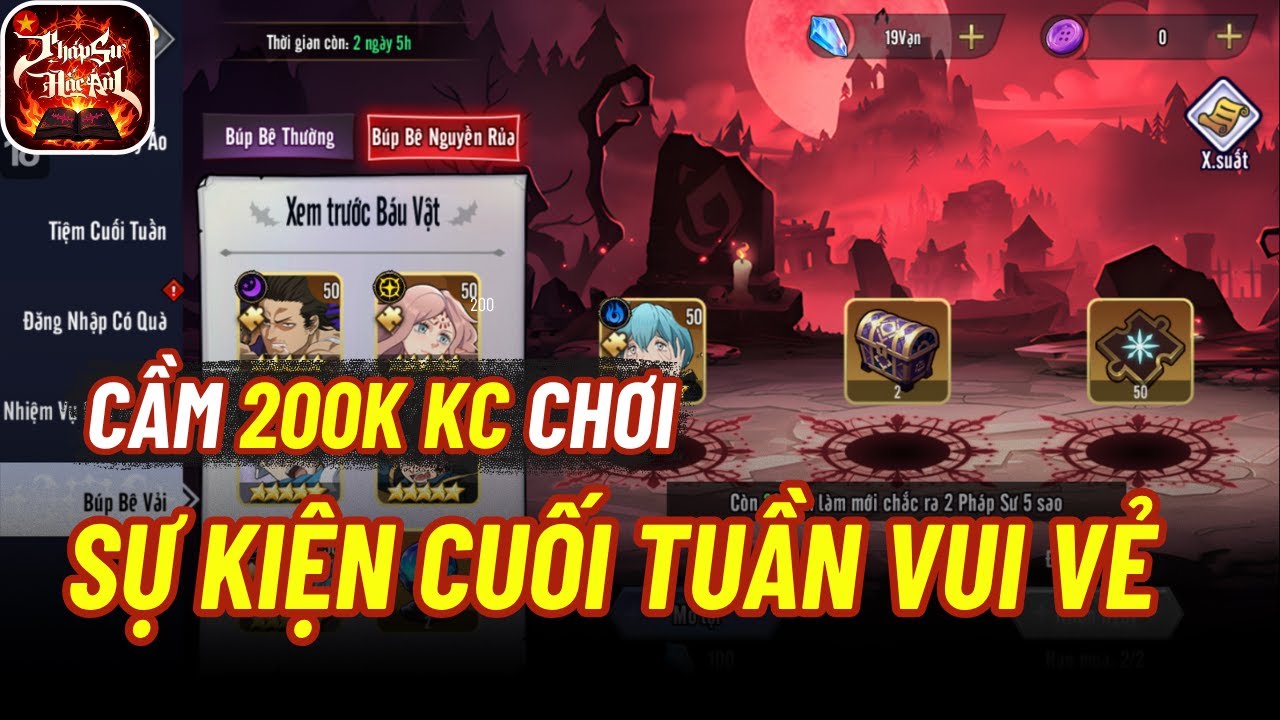 Pháp Sư Hắc Ám #25 - CẦM 200K KC ĐI CHƠI SỰ KIỆN 