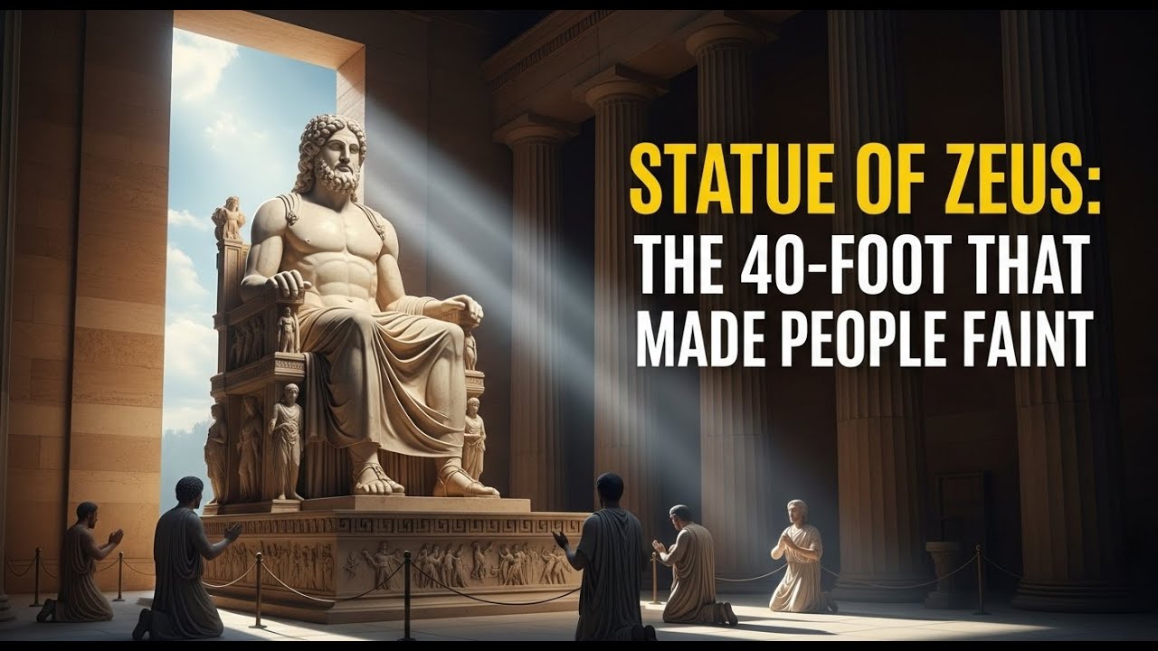 The Statue of Zeus: How a 40-Foot Golden God Made Ancient Greeks Faint