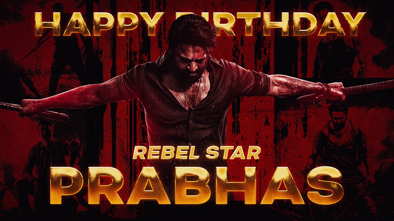 From Heart To Havoc, Comedy To Chaos Witness The Journey Of Rebel Star Prabhas | HBD Prabhas | 2024