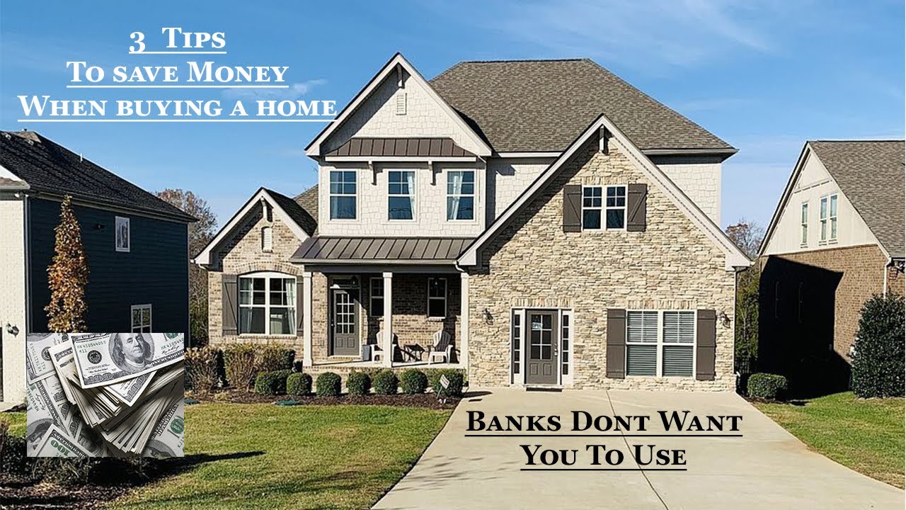 How to SAVE money when purchasing a home! Great tips for first-time home buyers.