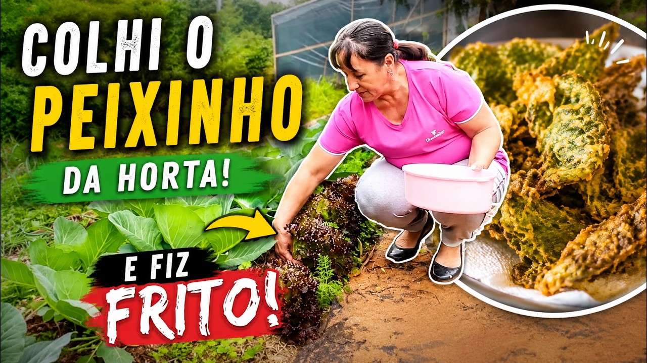 PEIXINHO DA HORTA FRITO