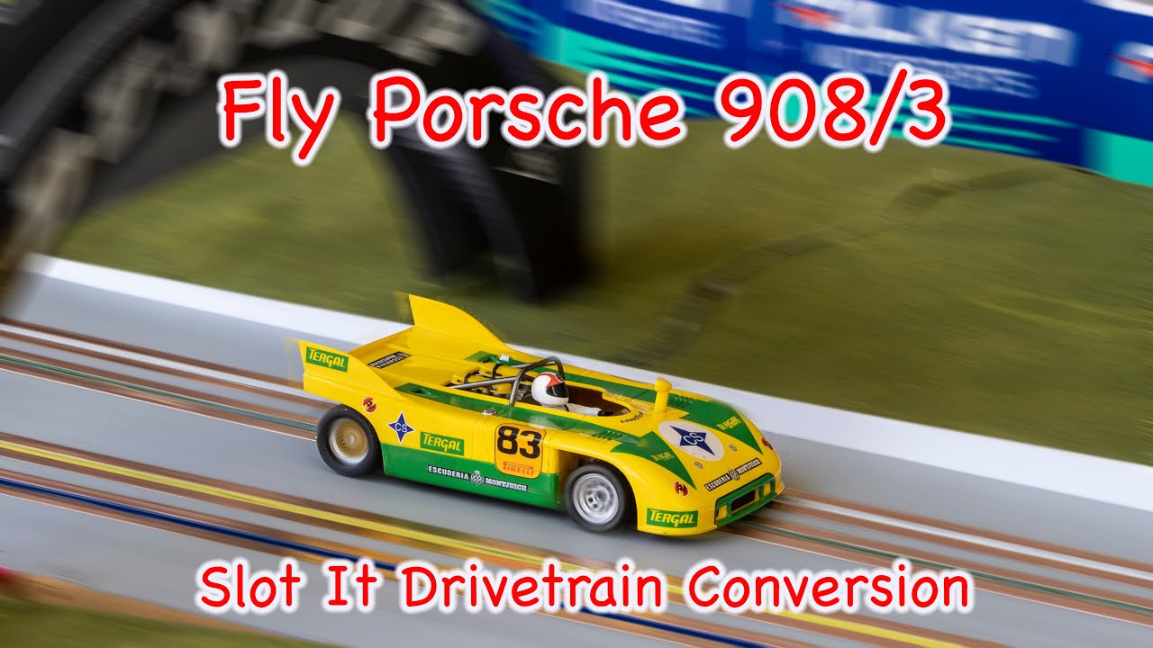 Fly Porsche 908 conversion with Slot It parts