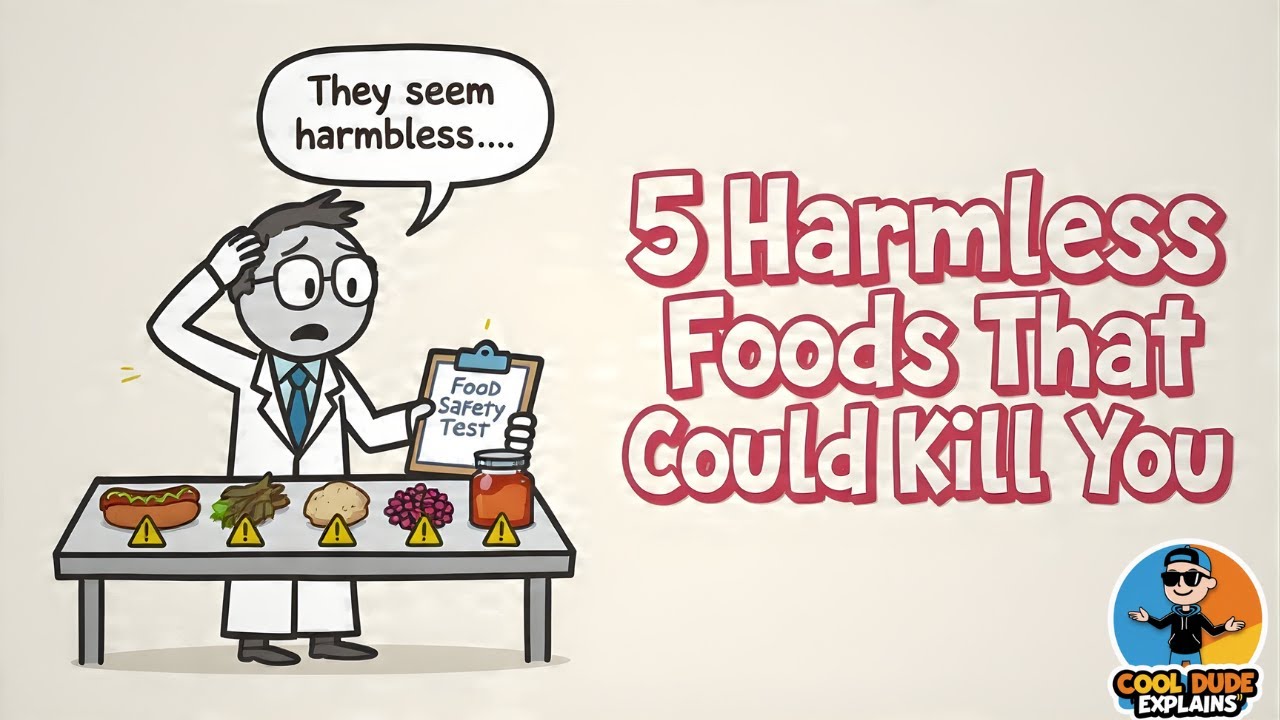 5 СМЕРТЕЛЬНЫХ продуктов, которые вы едите каждый день и которые могут вас УБИТЬ
