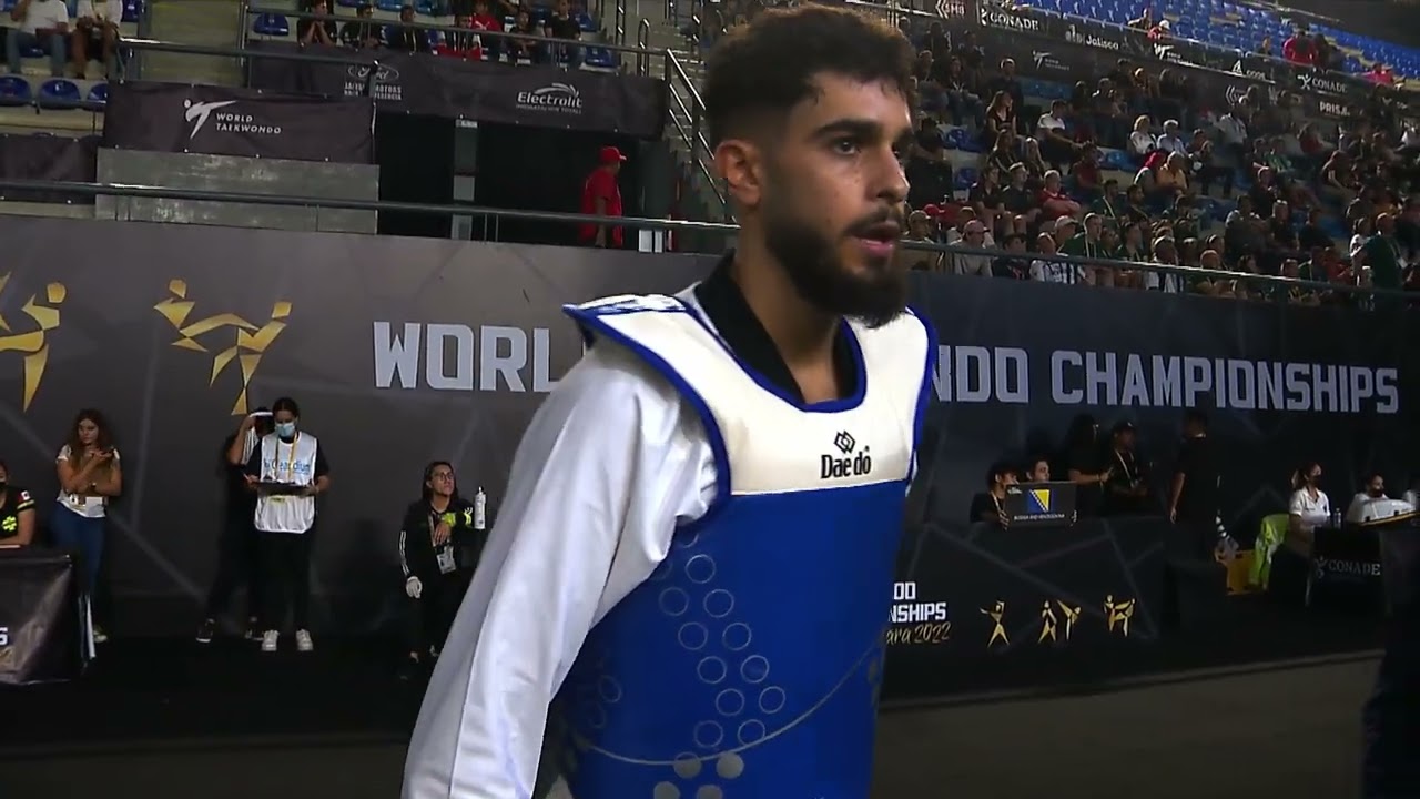 217 M-74kg R-16 CHEHADE Mohamad SWE 🔵 vs 🔴 HUSIC Nedzad BIH I Guadalajara 2022 WT Championships