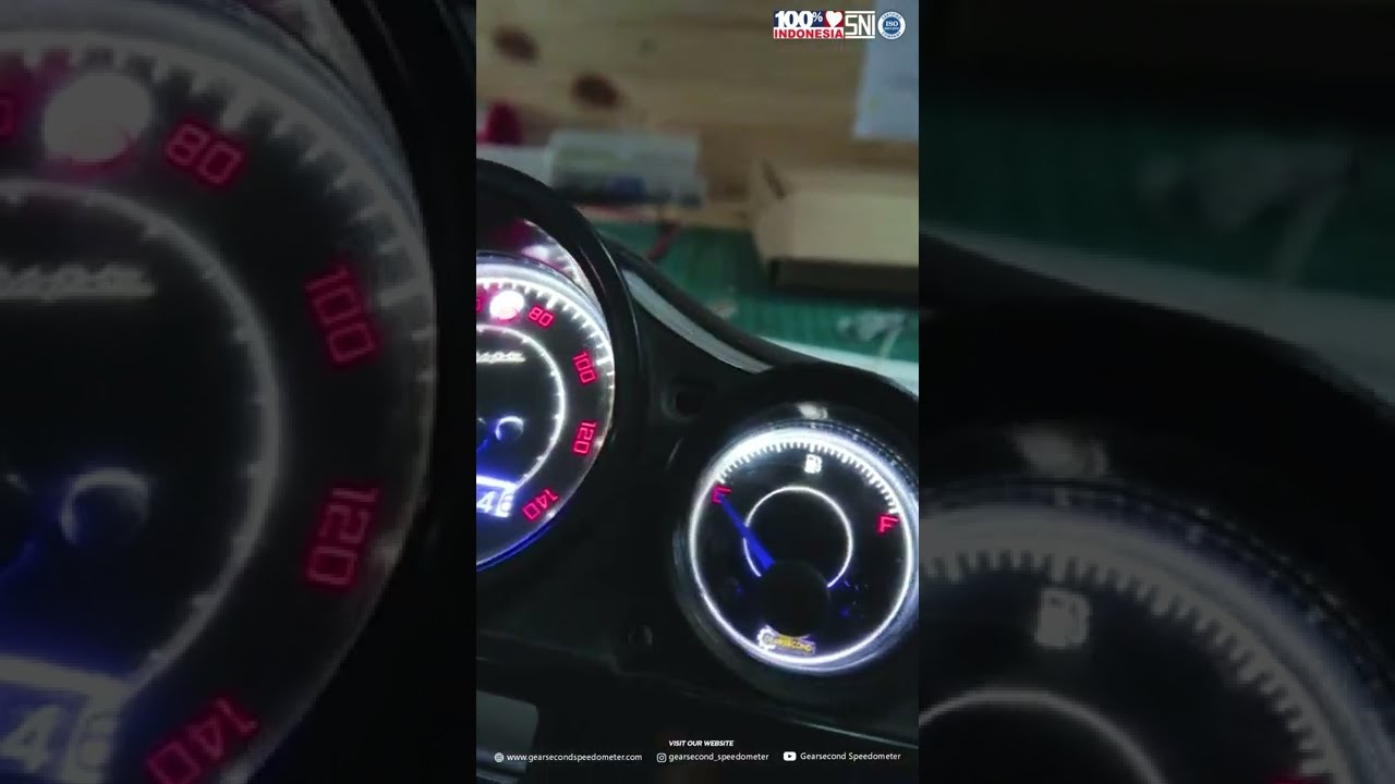 SPEEDOMETER VESPA S MAU DICUSTOM SPEEDOMETER 🔥 🔥
