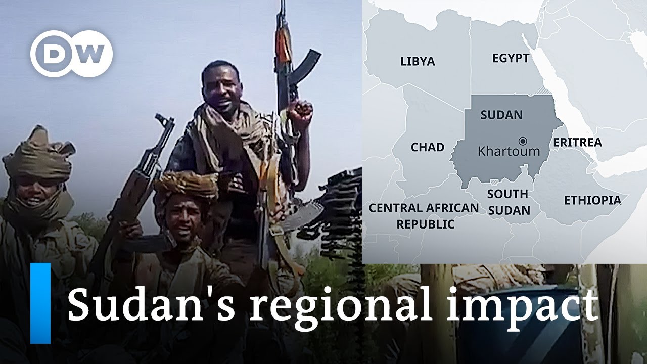 Who are the biggest regional players seeking to influence events in Sudan? | DW News