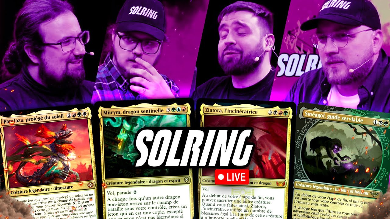 On sort les meilleurs decks en live avec Azz, Jojo et Naetherion - Magic Commander en fran&ccedil;ais