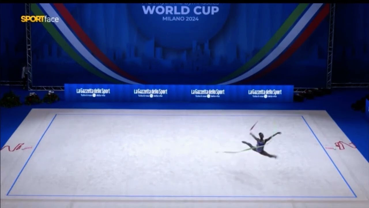 Anais Ossonon (CIV) ribbon - WC Milan 2024
