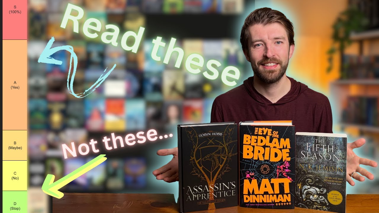 Tier Ranking the 61 Books 📚 I Read in 2025