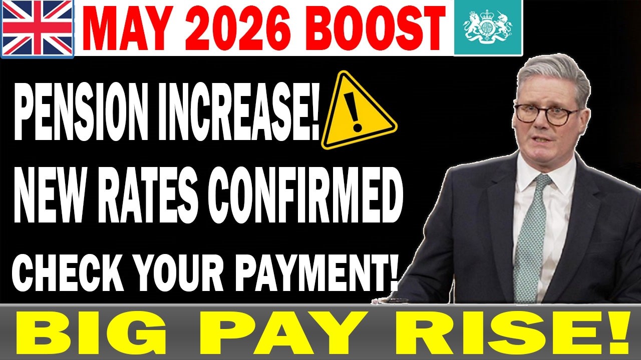 📢 State Pension Rise Confirmed for May 2026 &mdash; New DWP Rates & Full Payment Schedule Revealed!