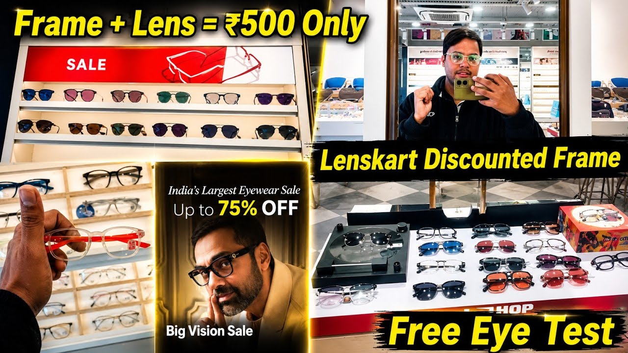 Lenskart Best Offers || Lenskart Gold Membership Benifits || Lenskart Best Sale || The Daily Vlogs 