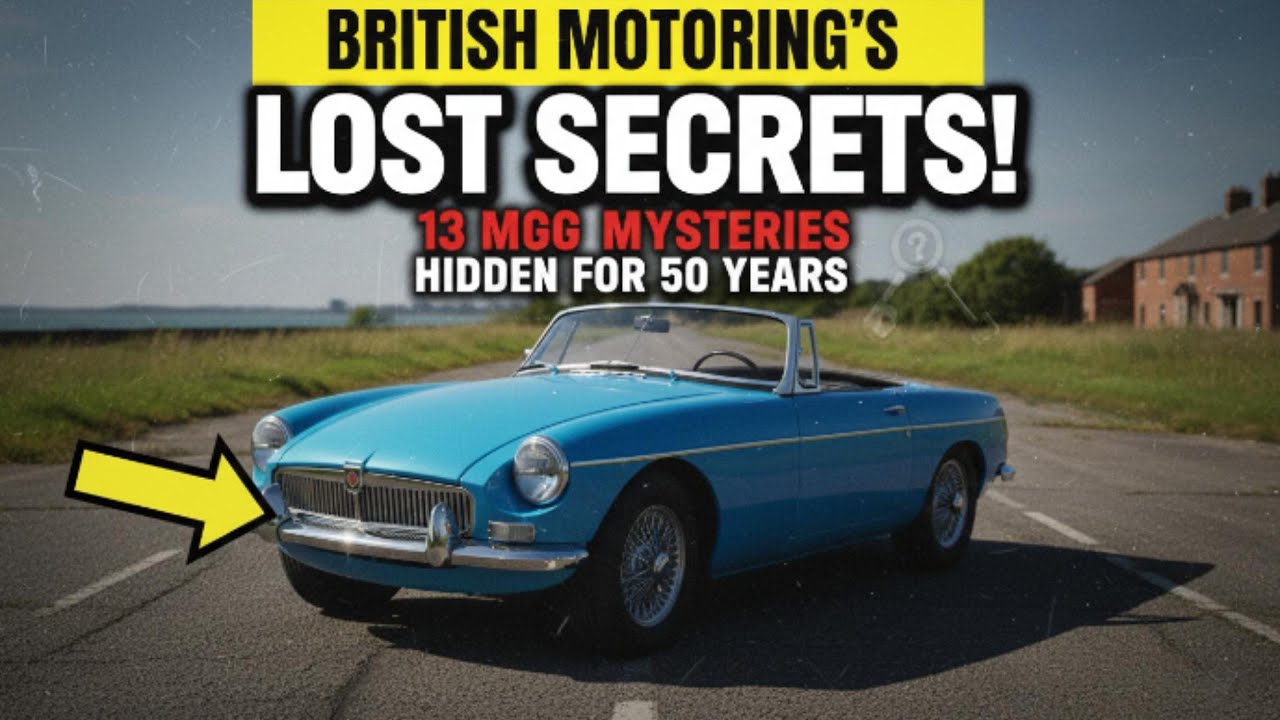 The MG MGB Secret They Kept From You For 50 Years