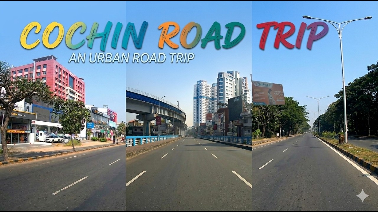 Cochin Road Trip 2026: Ultimate City Drive| Driving Through Kochi | Retired N Roaming